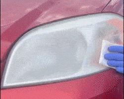 Applicazione Car Pro su faro auto