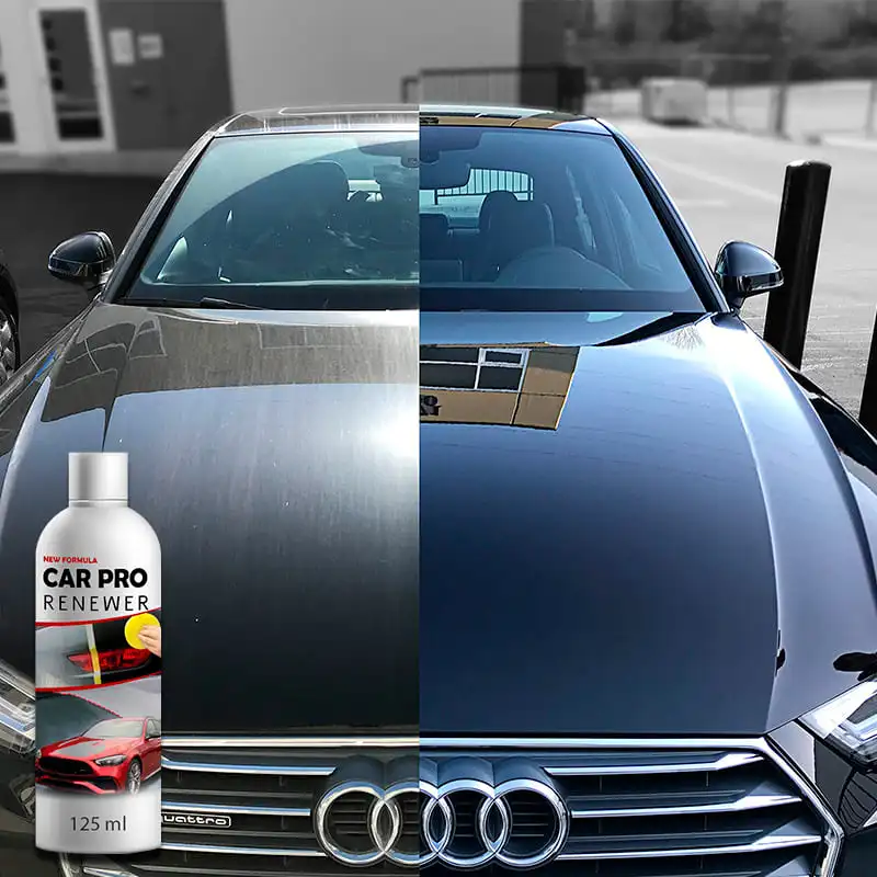 Car Pro applicato su auto: effetto prima e dopo